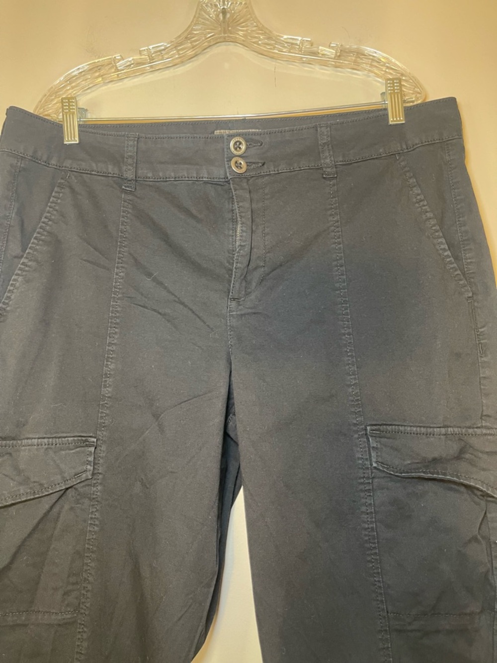 Torrid Black Relaxed Cargo Joggers - Picture 3 of 7